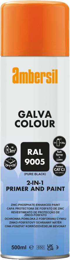 Galva Colour RAL 9005 Jet Black